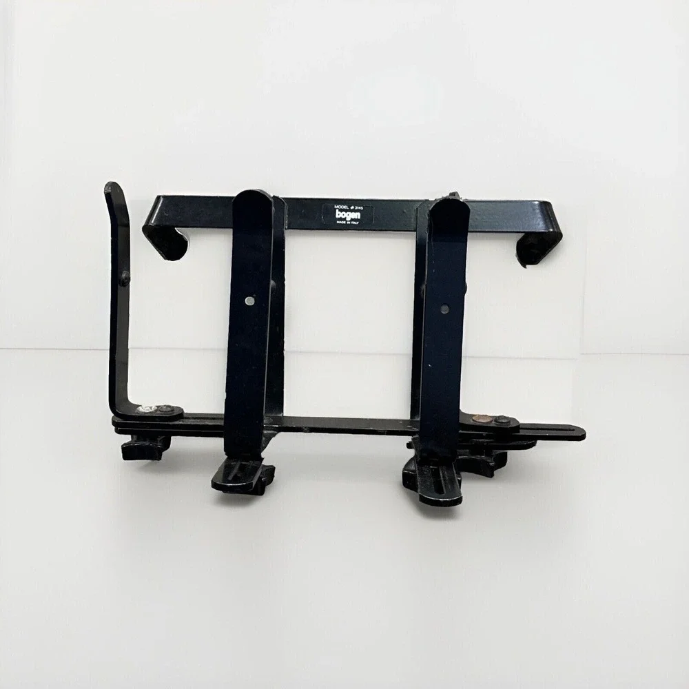 Bogen 3145 Professional Studio Tripod Black Aluminum Made in Italy